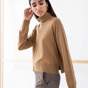& Other Stories Cashmere Turtleneck Sweater Medium